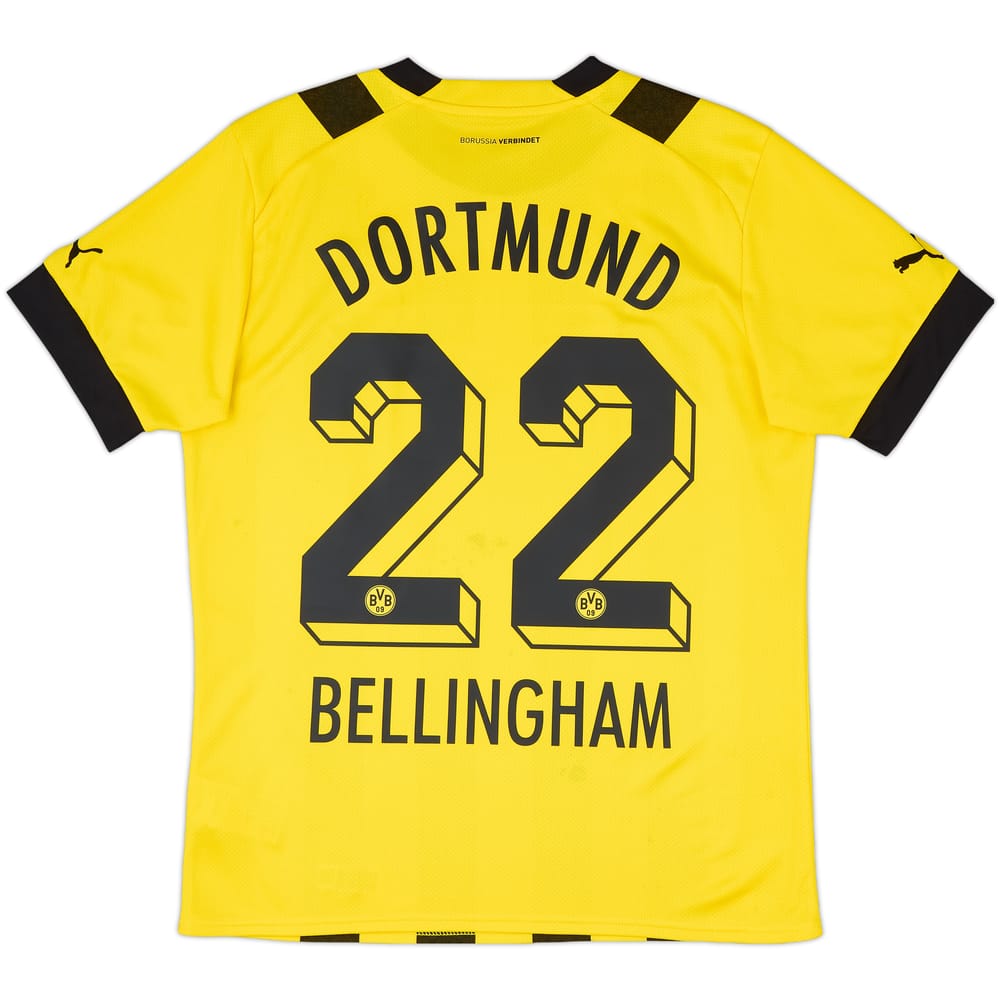 2022-23 Dortmund Home Shirt Bellingham #22 - 7/10 - (M)