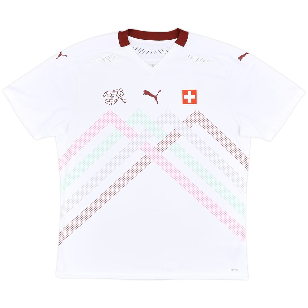 2020-21 Switzerland Authentic Away Shirt - 10/10 - (XXL)