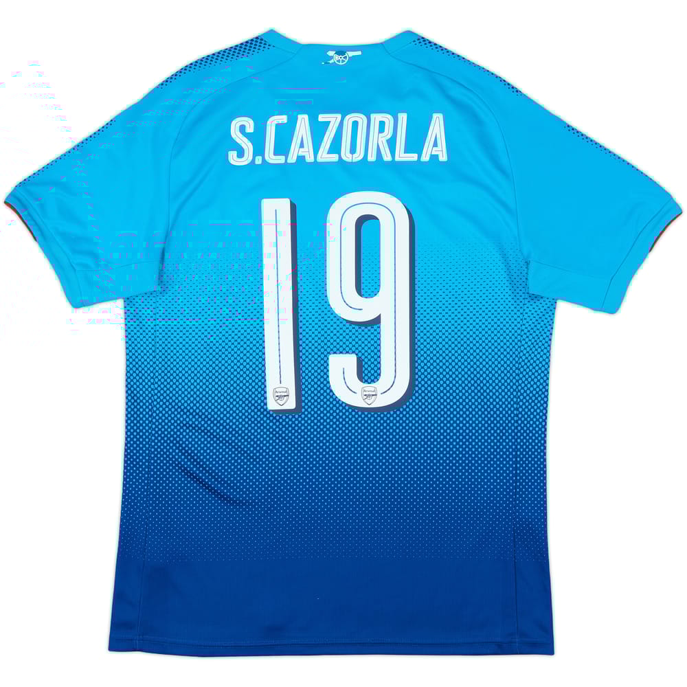 2017-18 Arsenal Away Shirt S.Cazorla #19 - 8/10 - (M)