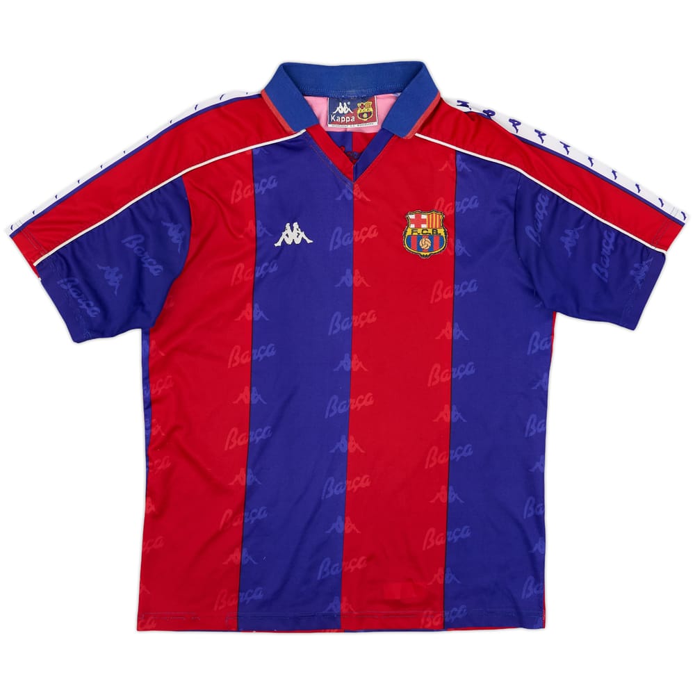 1992-95 Barcelona Home Shirt - 6/10 - (L)