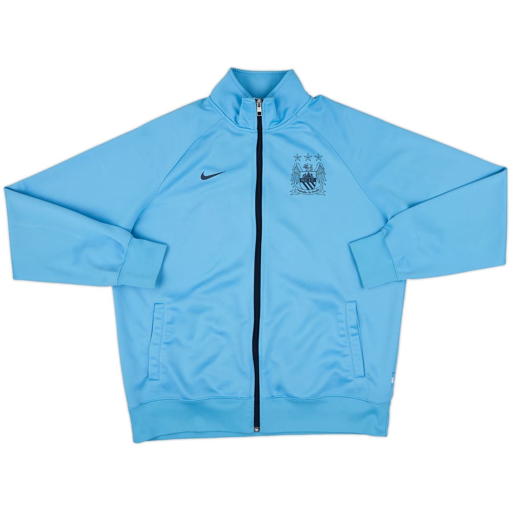 2013-14 Manchester City Nike Track Jacket - 7/10 - (L)