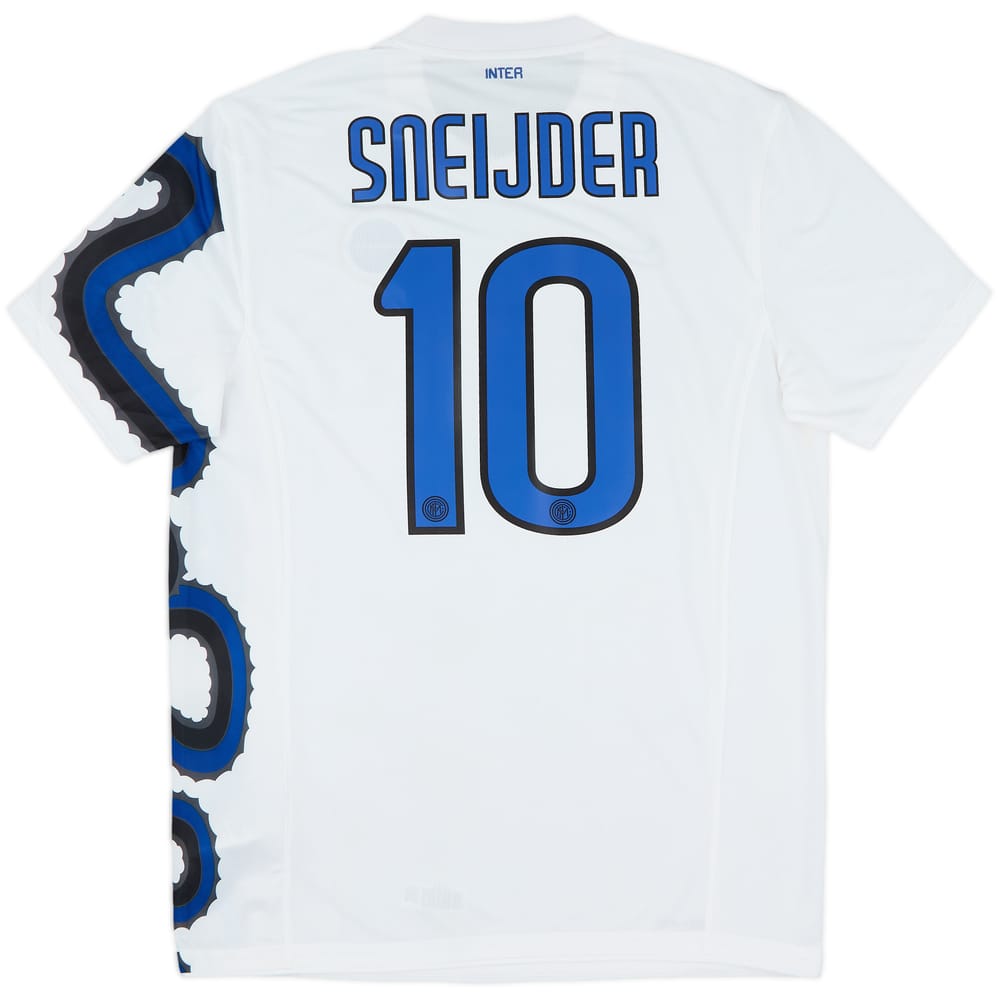 2010-11 Inter Milan Away Shirt Sneijder #10 - 9/10 - (L)