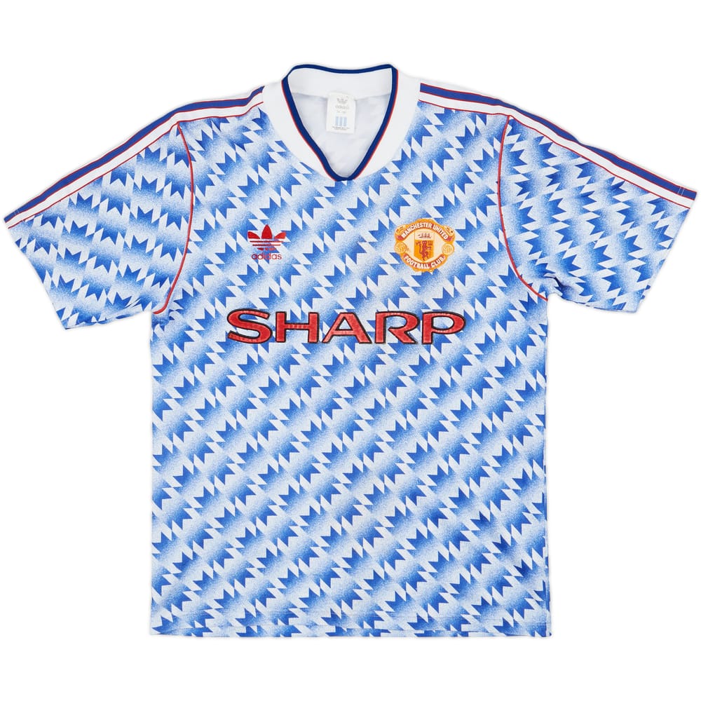1990-92 Manchester United Away Shirt - 8/10 - (S)