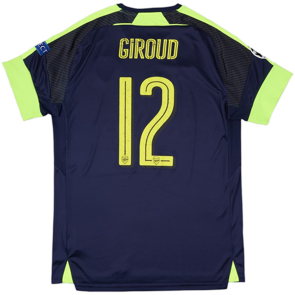 2016-17 Arsenal Third Shirt Giroud #12 - 5/10 - (L)