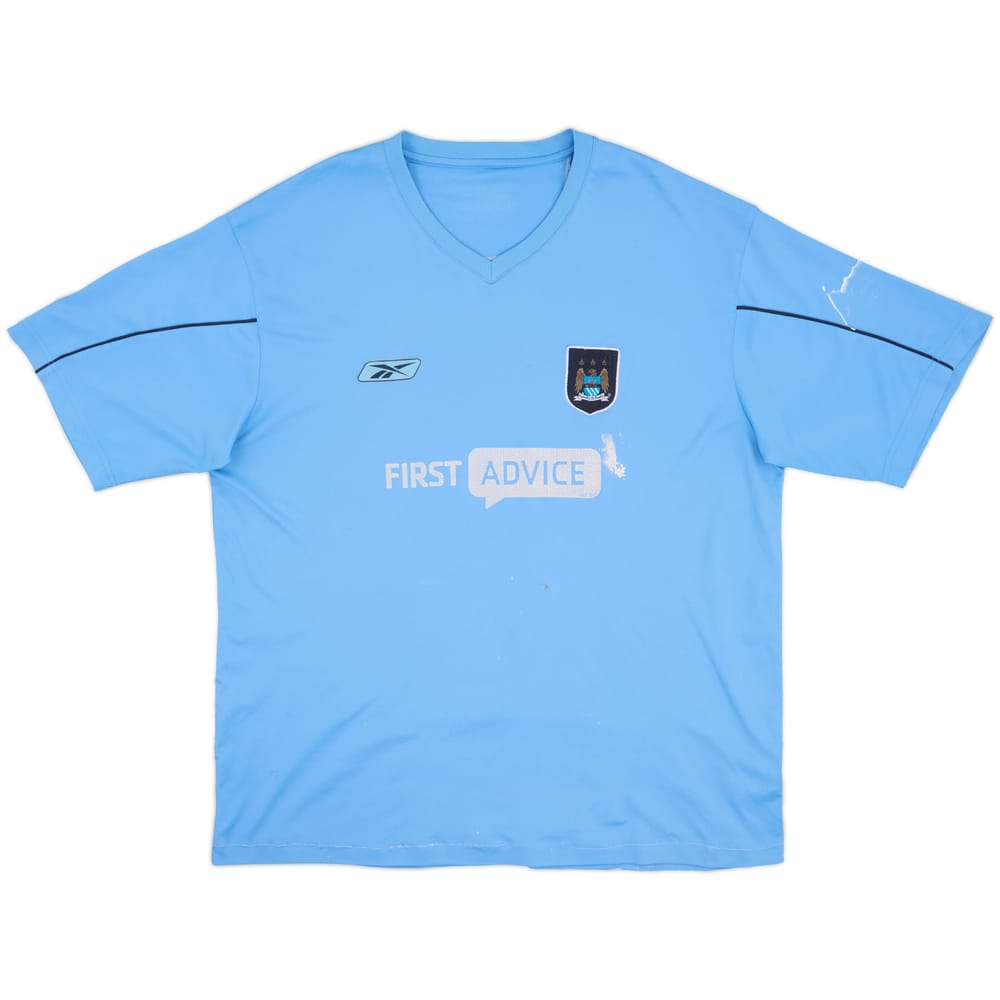 2003-04 Manchester City Reebok Training Shirt - 4/10 - (XXL)