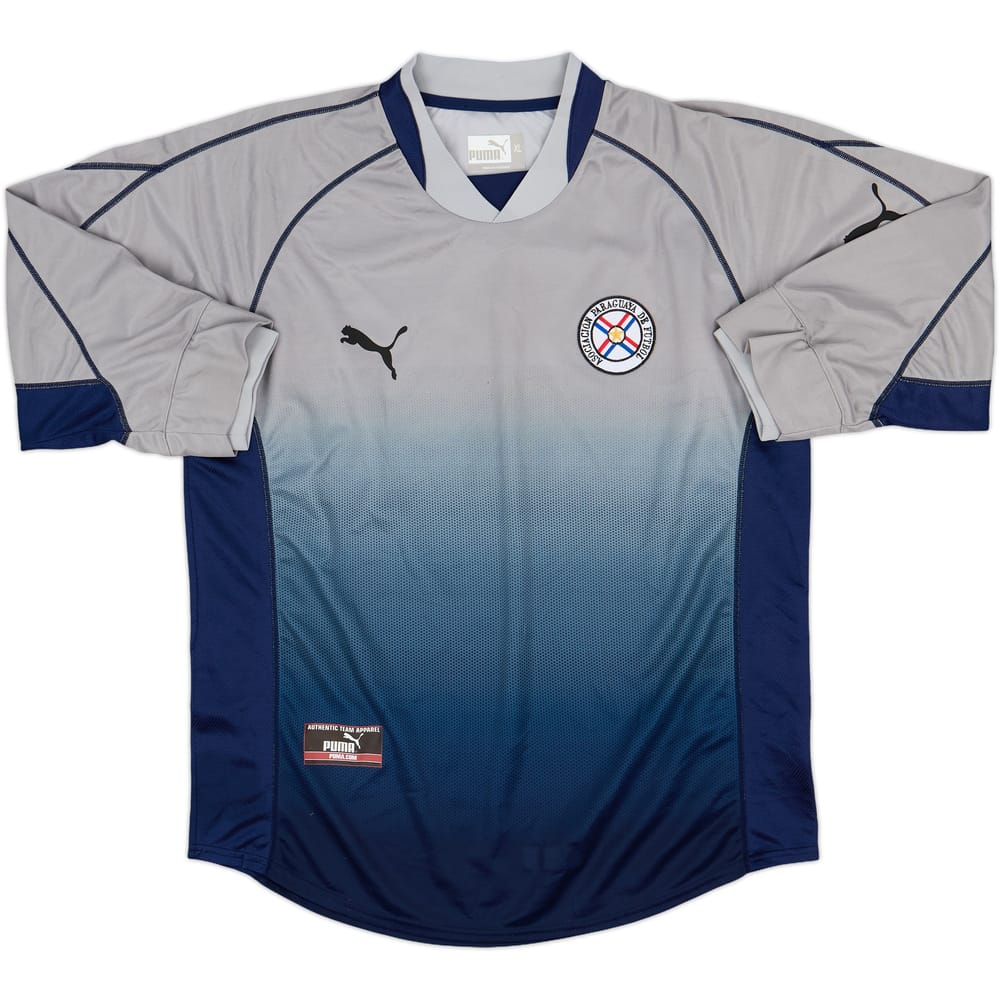 2002-03 Paraguay GK 3/4 Shirt - 9/10 - (XL)