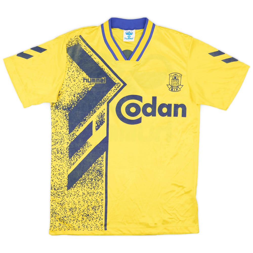 1994-96 Brondby Hummel Training Shirt - 8/10 - (L)