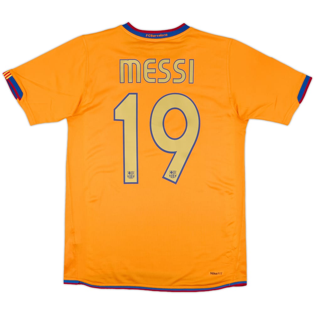 2006-08 Barcelona Away Shirt Messi #19 - 9/10 - (S)