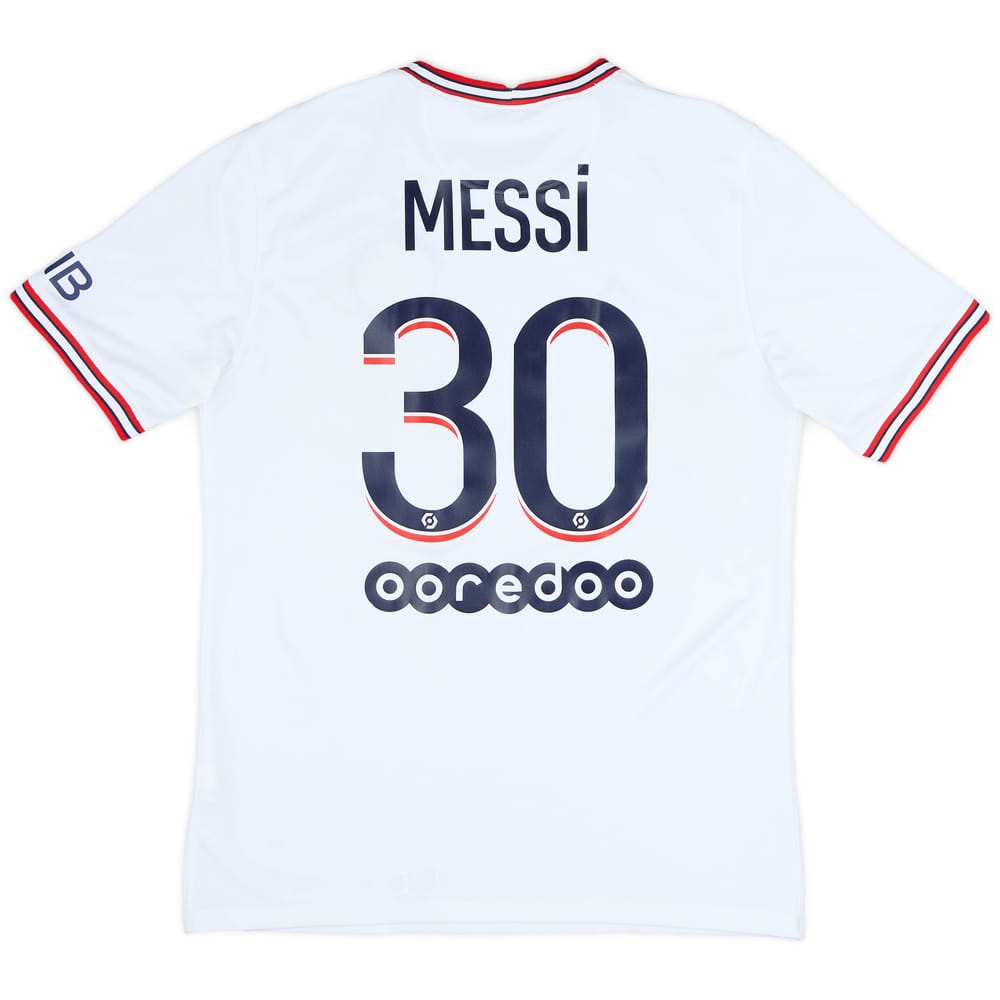 2021-22 Paris Saint-Germain Fourth Shirt Messi #30 - 7/10 - (M)