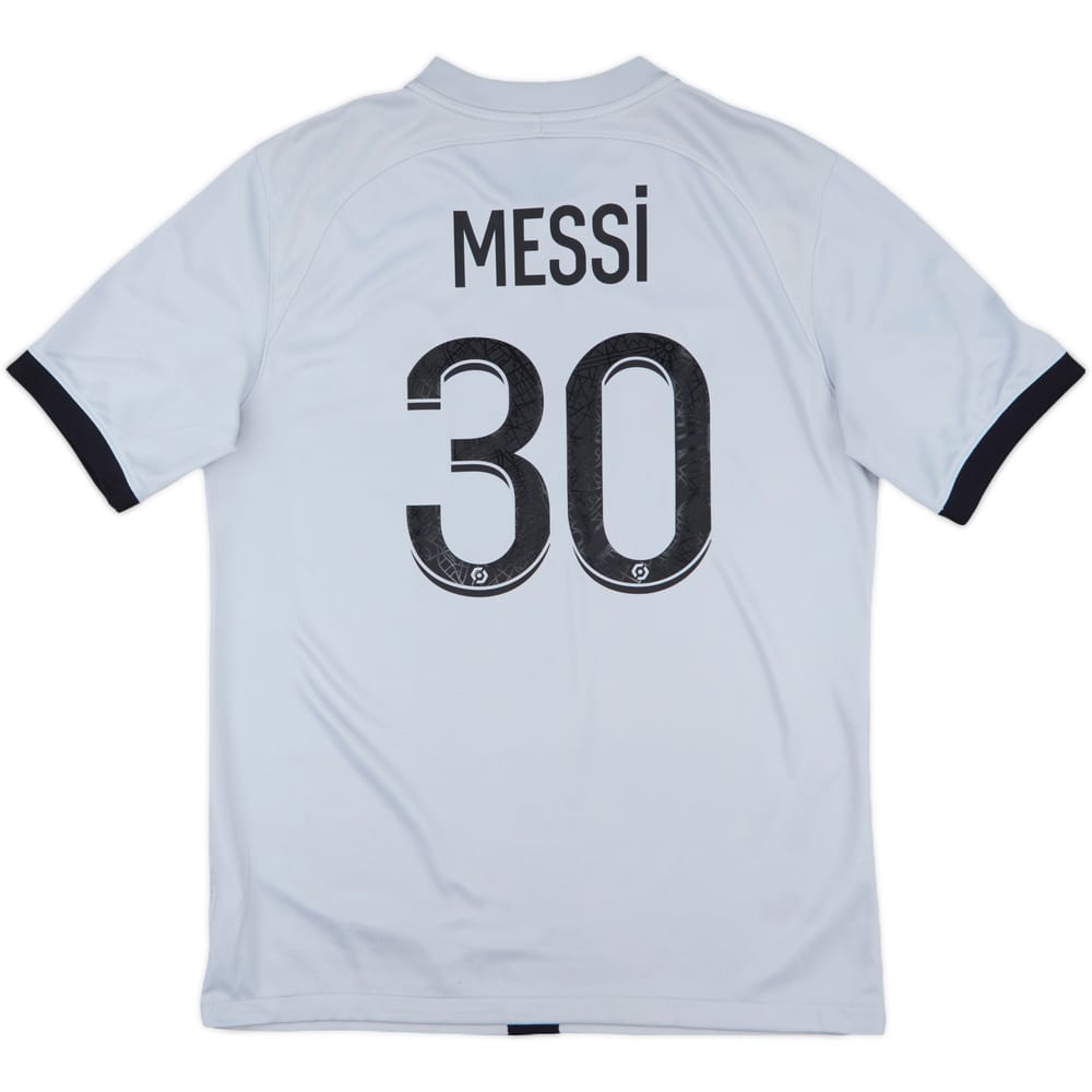 2022-23 Paris Saint-Germain Away Shirt Messi #30 - 8/10 - (M)