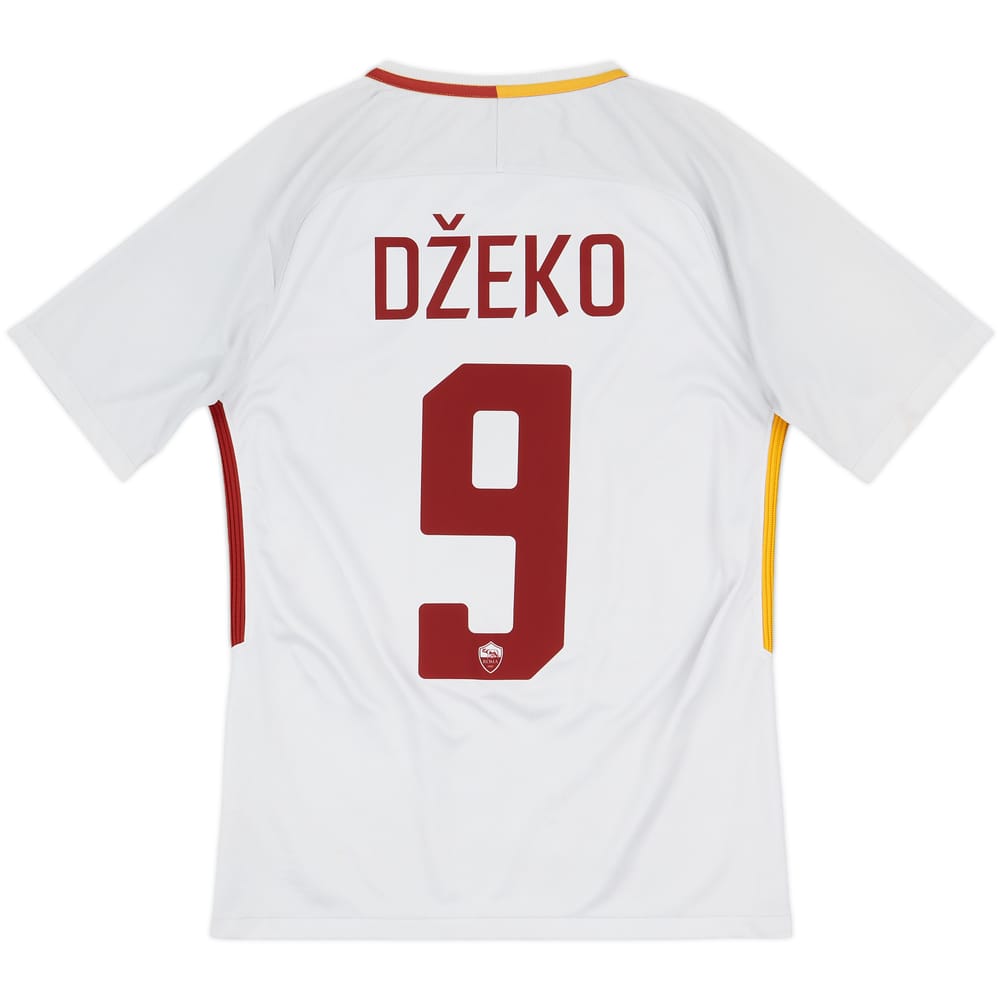 2017-18 Roma Away Shirt Dzeko #9 - 6/10 - (S)
