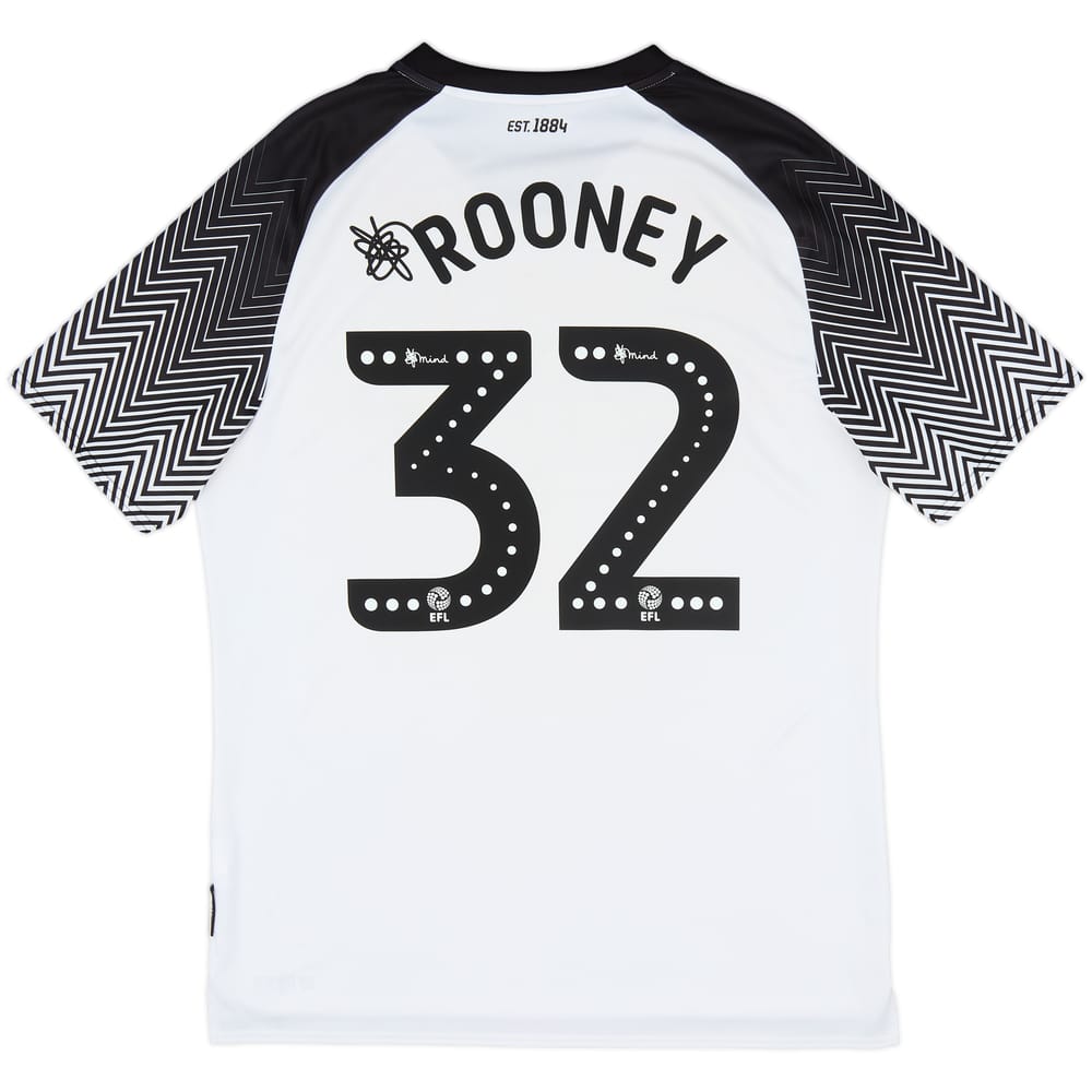 2019-20 Derby County Home Shirt Rooney #32 - 8/10 - (L)