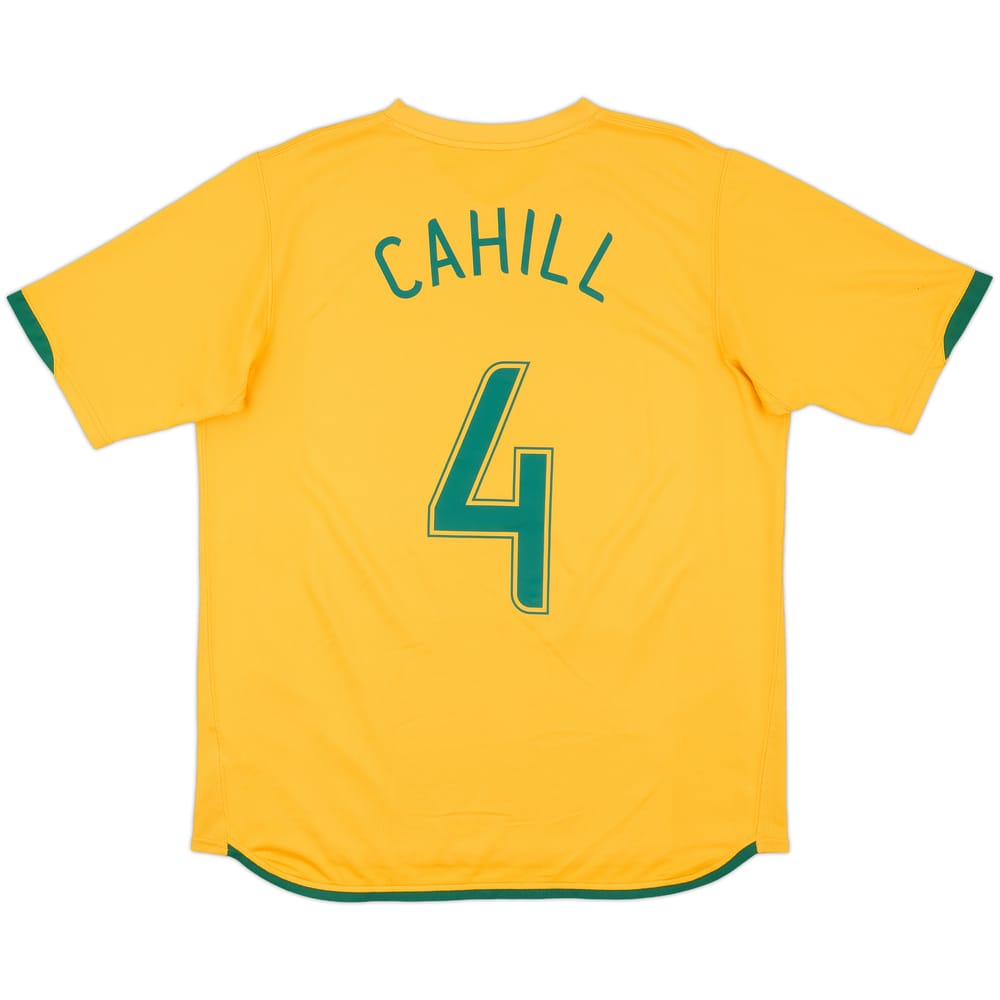 2006-08 Australia Home Shirt Cahill #4 - 8/10 - (L)