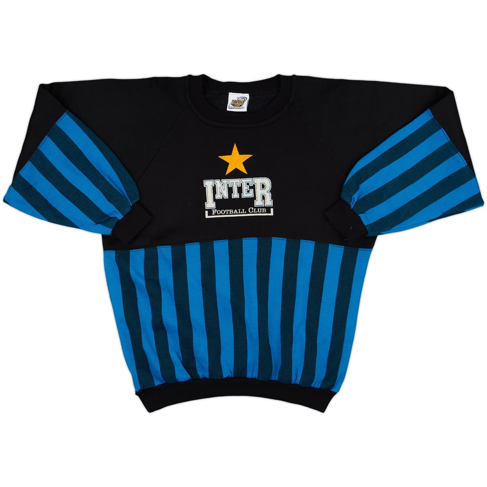 1990-91 Inter Milan Le Felpe Dei Grandi Club Sweat Top - 8/10 - (S)
