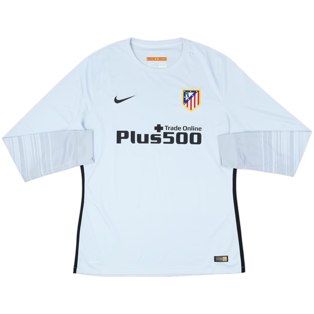 2015-16 Atletico Madrid Authentic GK Shirt - 7/10 - (XL)