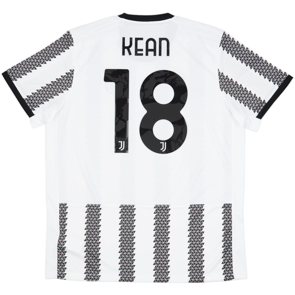 2022-23 Juventus Home Shirt Kean #18 (XL)