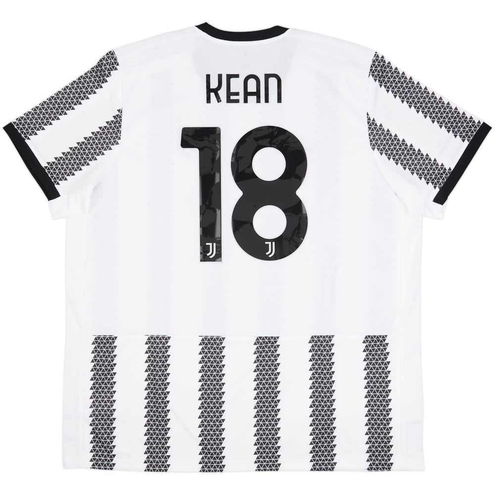 2022-23 Juventus Home Shirt Kean #18 (XXL)