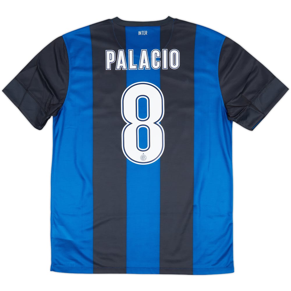 2012-13 Inter Milan Home Shirt Palacio #8 (L)
