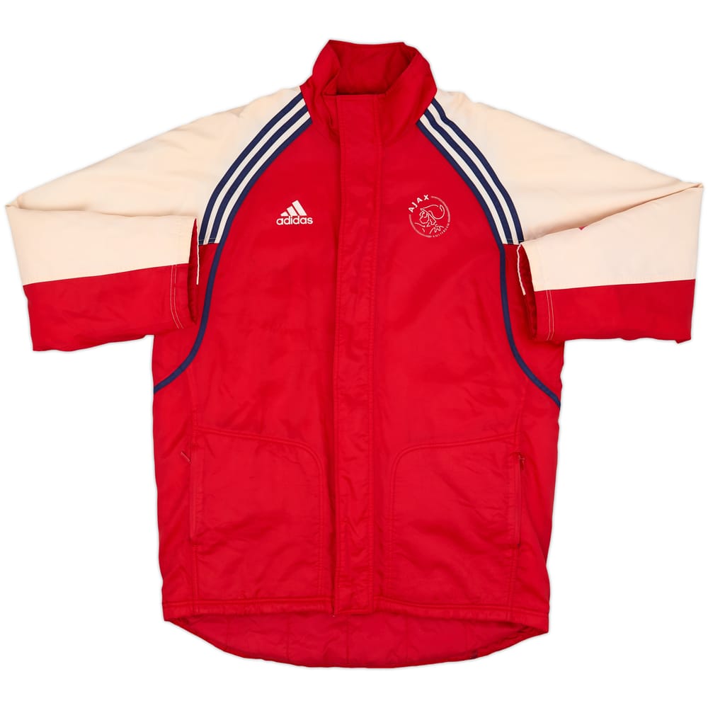 2000-01 Ajax adidas Padded Bench Coat - 6/10 - (L/XL)