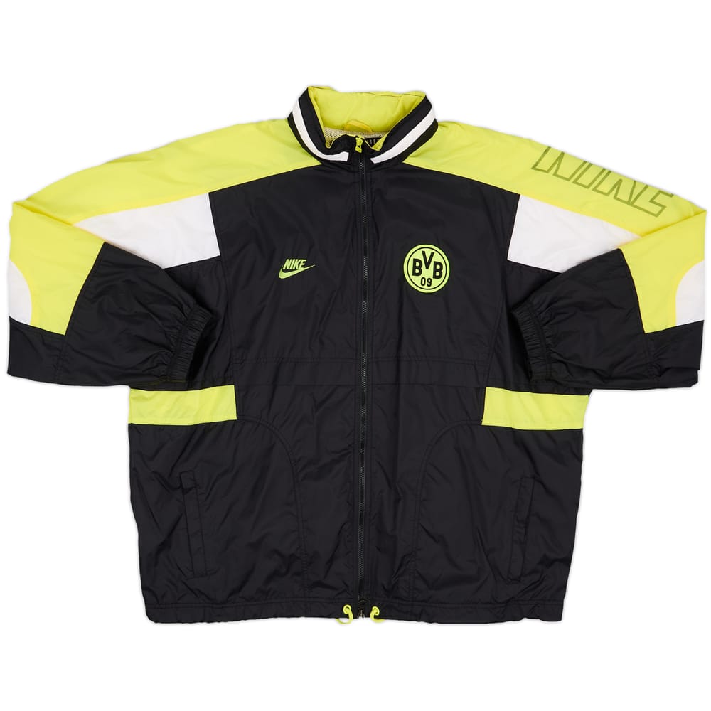 1995-96 Borussia Dortmund Nike Hooded Rain Jacket - 6/10 - (XXL)