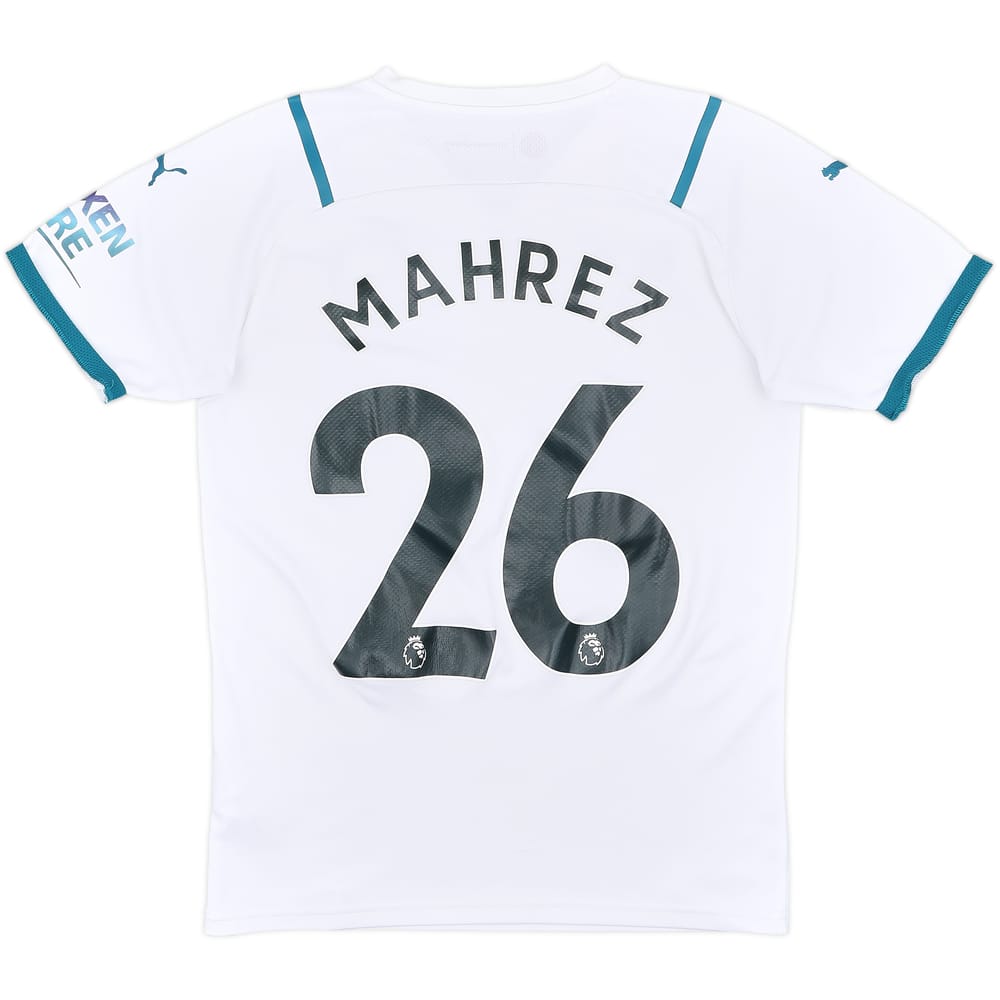 2021-22 Manchester City Away Shirt Mahrez #26 - 6/10 - (S)