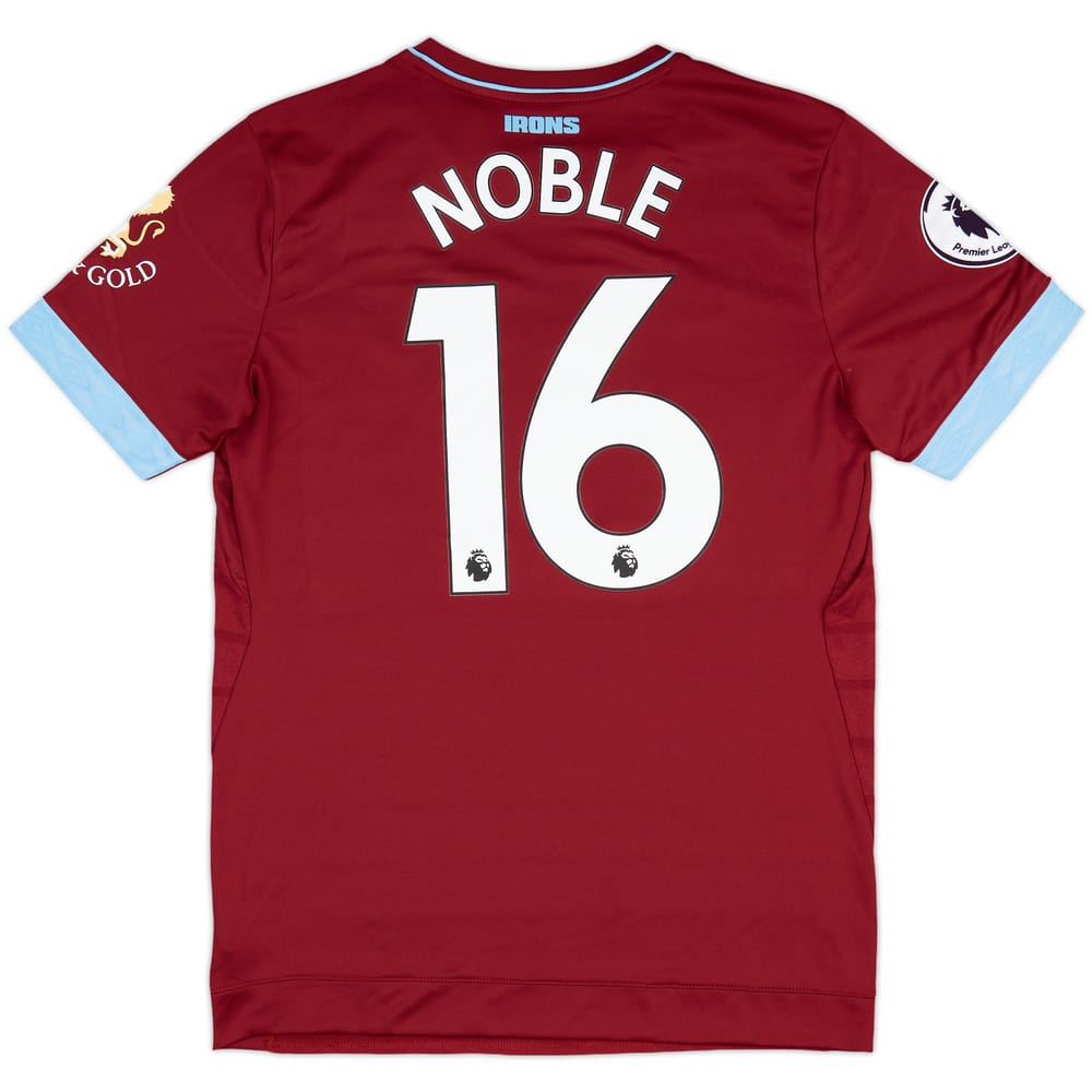 2018-19 West Ham Home Shirt Noble #16 (M)