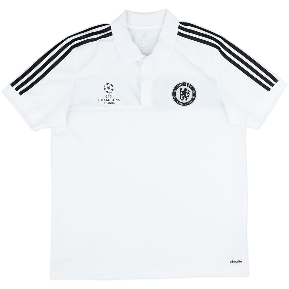 2013-14 Chelsea Champions League adidas Polo Shirt - 6/10 - (L/XL)