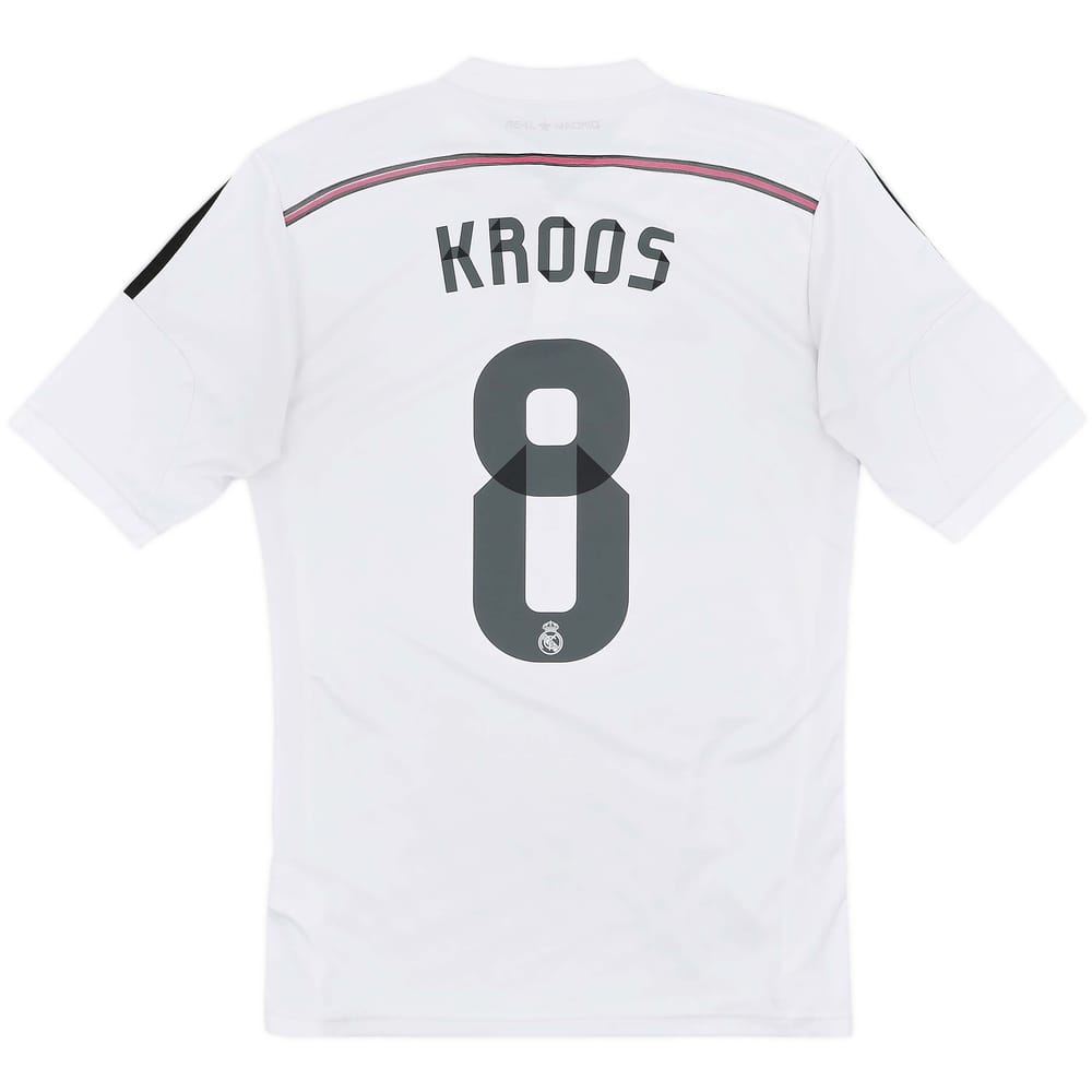 2014-15 Real Madrid Home Shirt Kroos #8 - 7/10 - (M)
