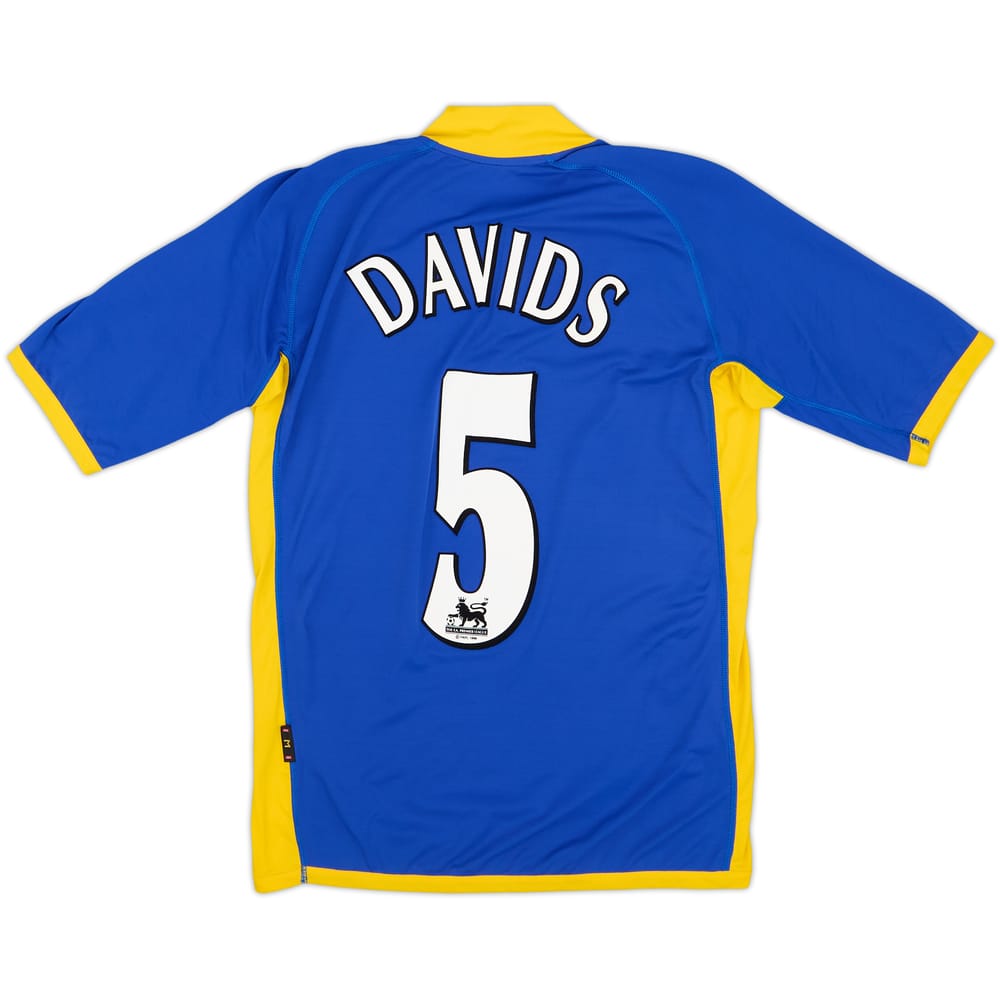 2005-06 Tottenham Away Shirt Davids #5 - 7/10 - (M)
