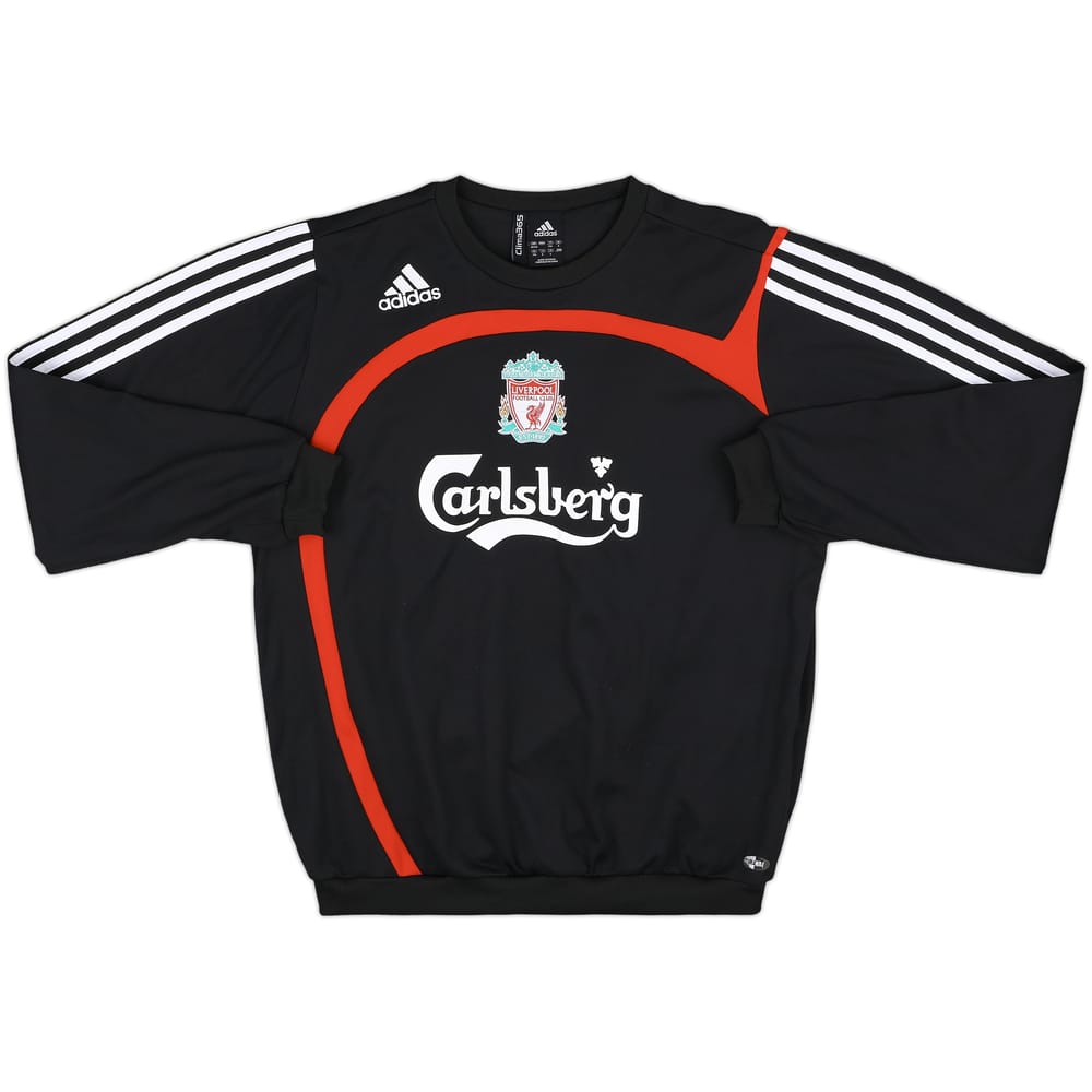 2007-08 Liverpool adidas Sweat Top - 8/10 - (M)