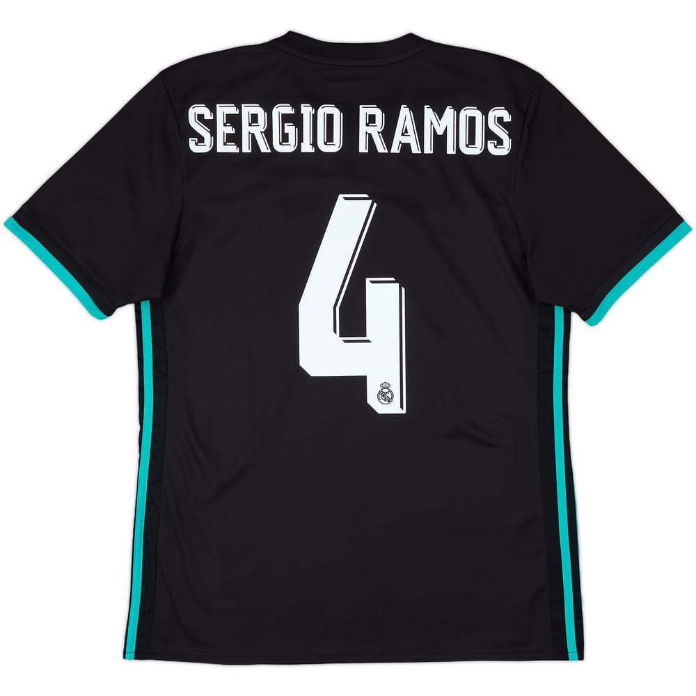 2017-18 Real Madrid Away Shirt SergioRamos #4 - 9/10 - (M)