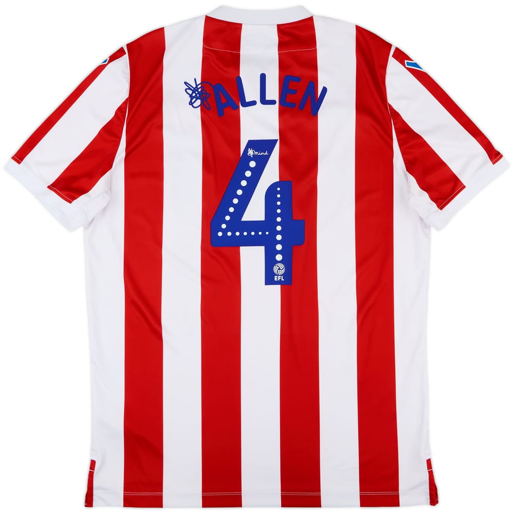 2018-19 Stoke City Home Shirt Allen #4 - 9/10 - (XL)