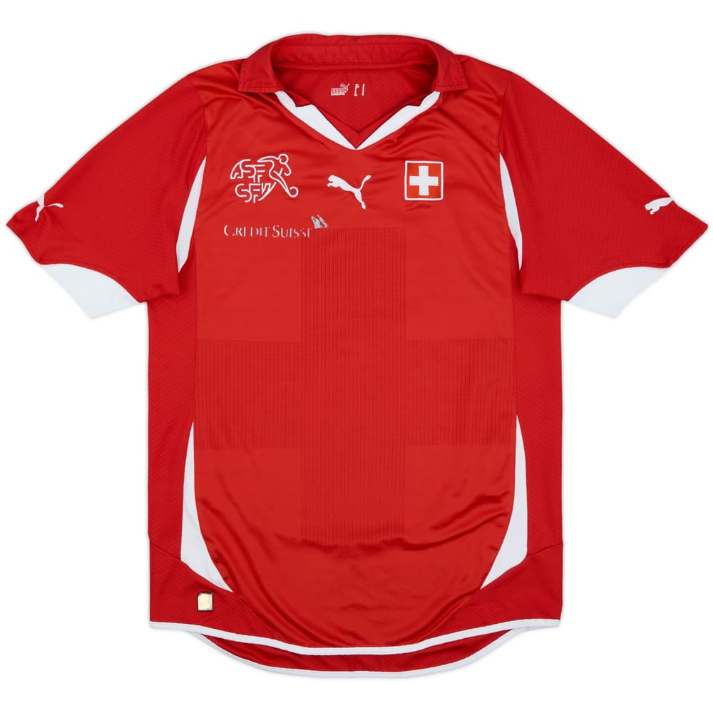 2010-11 Switzerland Home Shirt - 5/10 - (M)