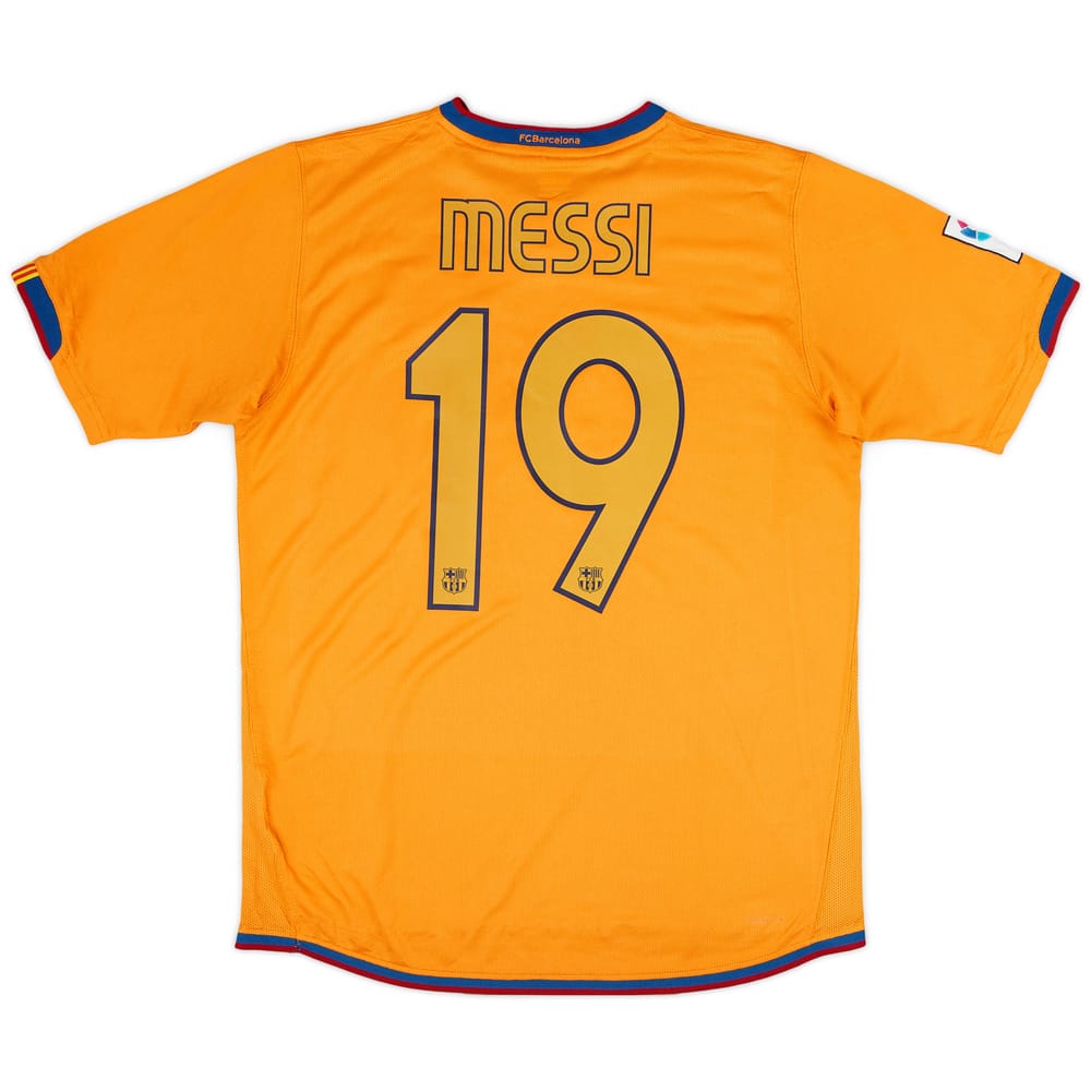 2006-08 Barcelona Away Shirt Messi #19 - 8/10 - (M)