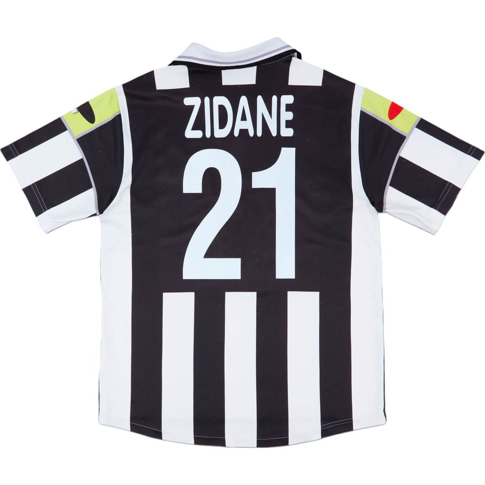 2000-01 Juventus Home Shirt Zidane #21 - 4/10 - (M)
