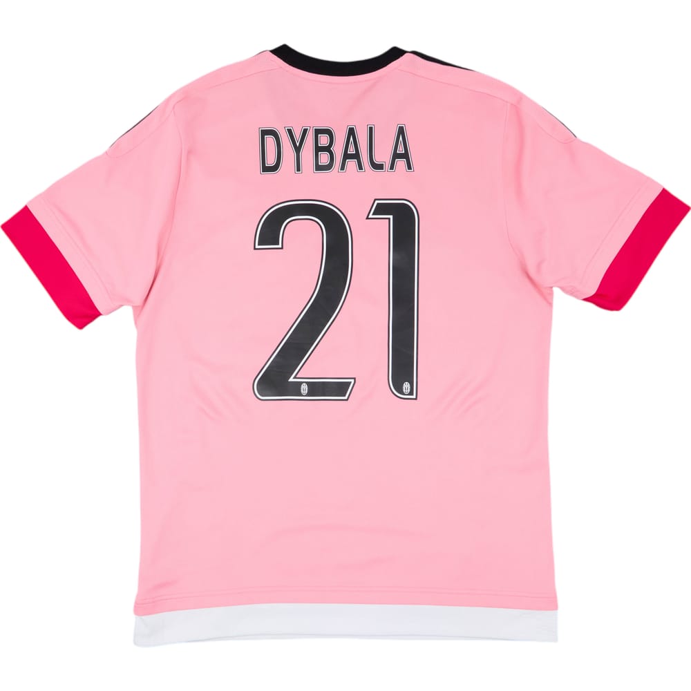 2015-16 Juventus Away Shirt Dybala #21 - 8/10 - (M)