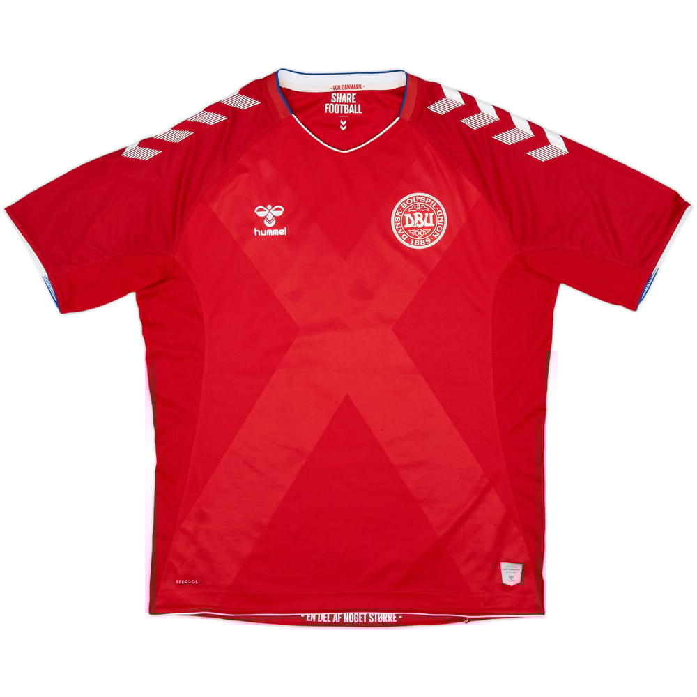 2018-19 Denmark Home Shirt - 7/10 - (L)