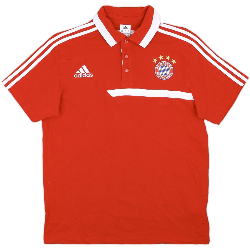 2013-14 Bayern Munich adidas Polo Shirt - 8/10 - (L)