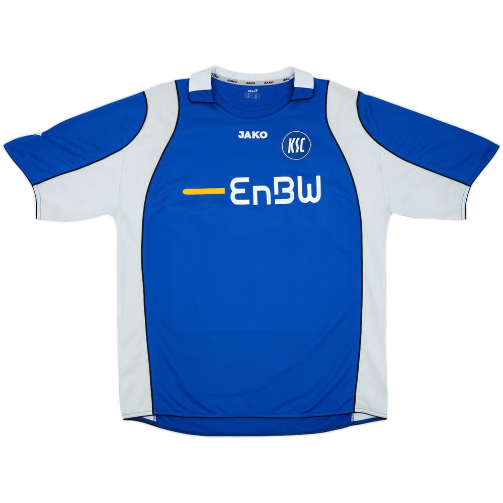 2007-08 Karlsruhe Home Shirt - 5/10 - (XXL)