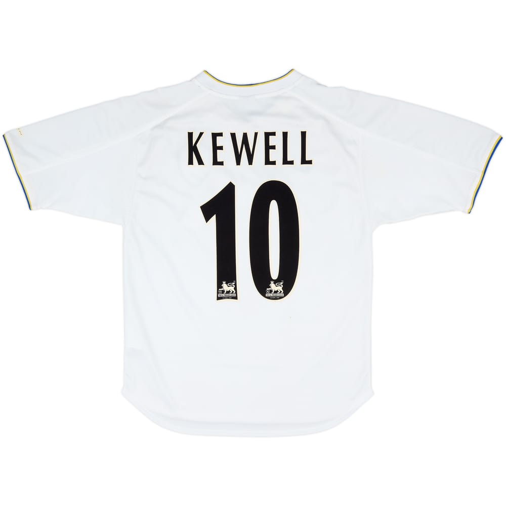2000-02 Leeds United Home Shirt Kewell #10 - 6/10 - (S)