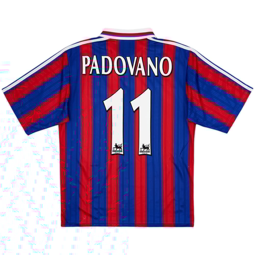 1996-98 Crystal Palace Home Shirt Padovano #11 - 7/10 - (M)