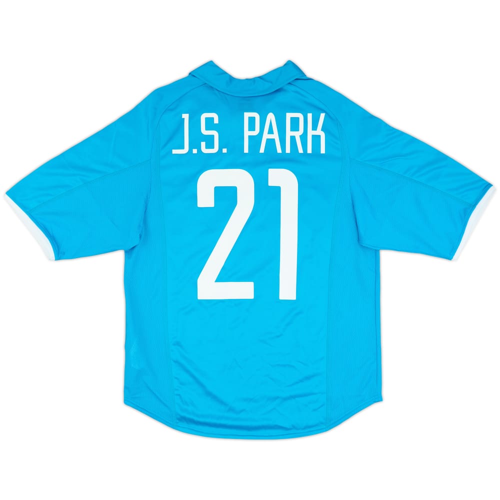 2002-03 PSV Away Shirt J.S.Park #21 - 10/10 - (S)