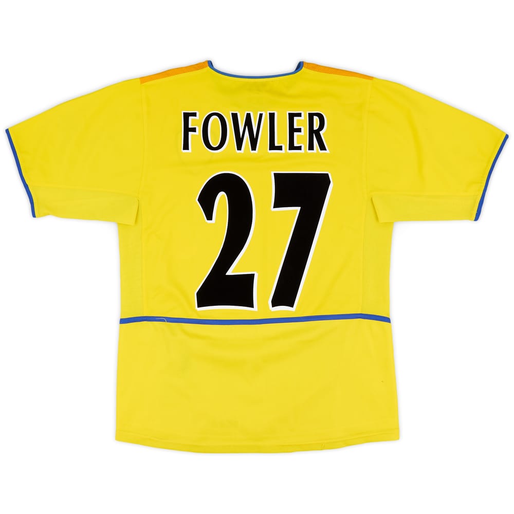 2002-03 Leeds United Away Shirt Fowler #27 - 8/10 - (S)