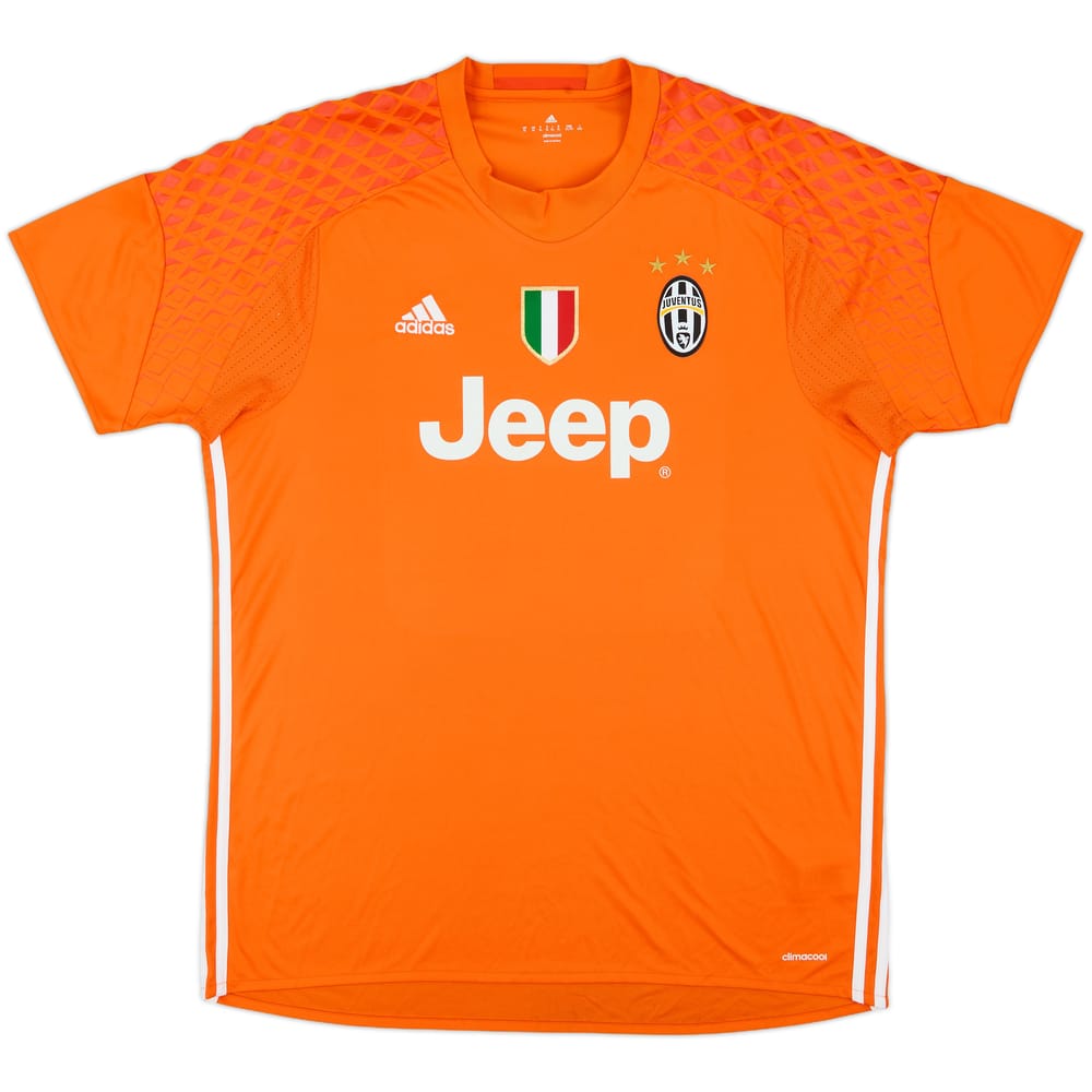 2016-17 Juventus GK S/S Shirt - 6/10 - (XL)