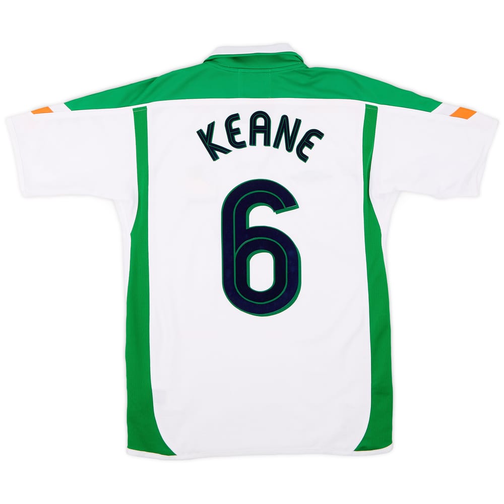 2003-05 Ireland Away Shirt Keane #6