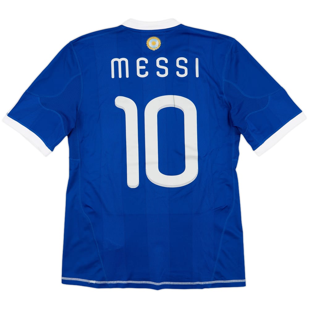 2010-11 Argentina Away Shirt Messi #10 - 8/10 - (S)