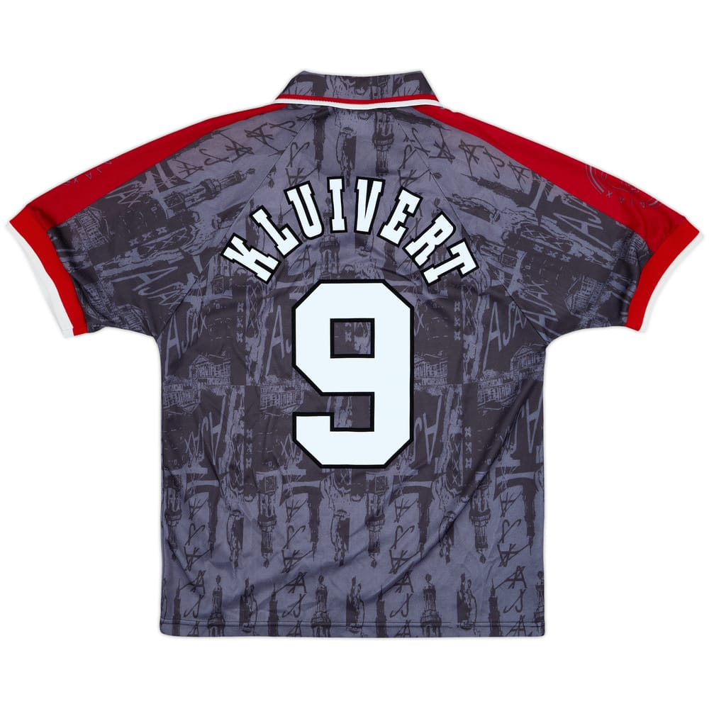 1996-97 Ajax Away Shirt Kluivert #9 - 8/10 - (M)