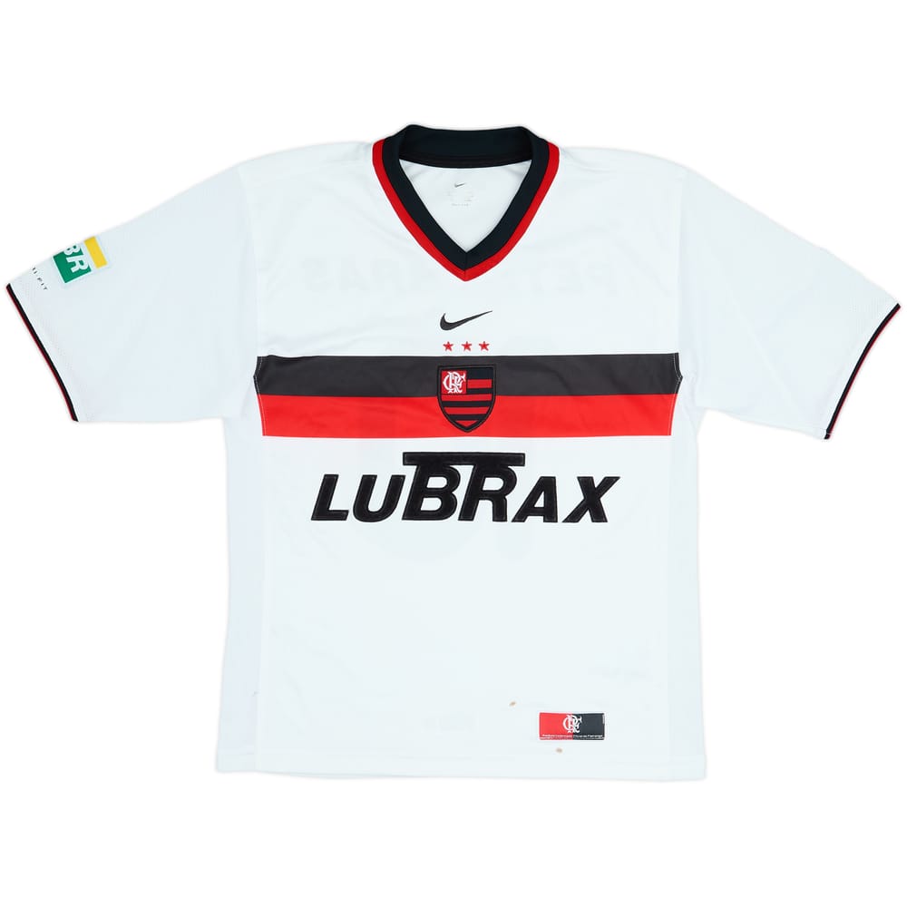 2000-01 Flamengo Away Shirt #10 - 7/10 - (L.Boys)