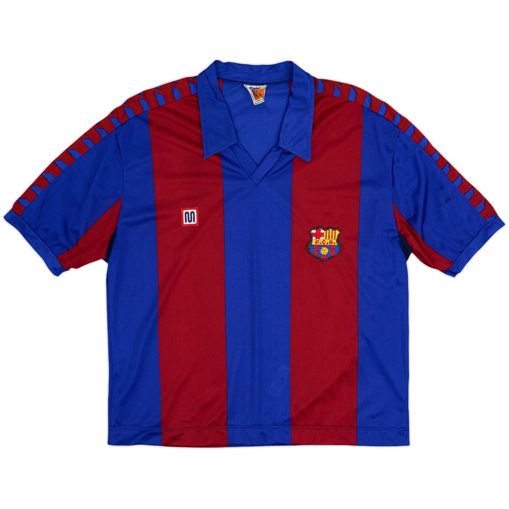 1984-89 Barcelona Home Shirt - 4/10 - (XL)