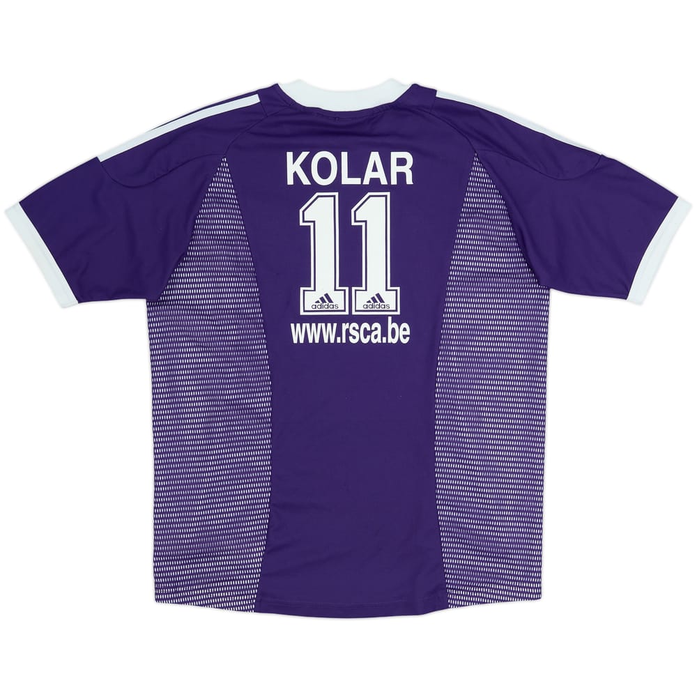 2002-03 Anderlecht Away Shirt Kolar #11 - 4/10 - (XL.Boys)